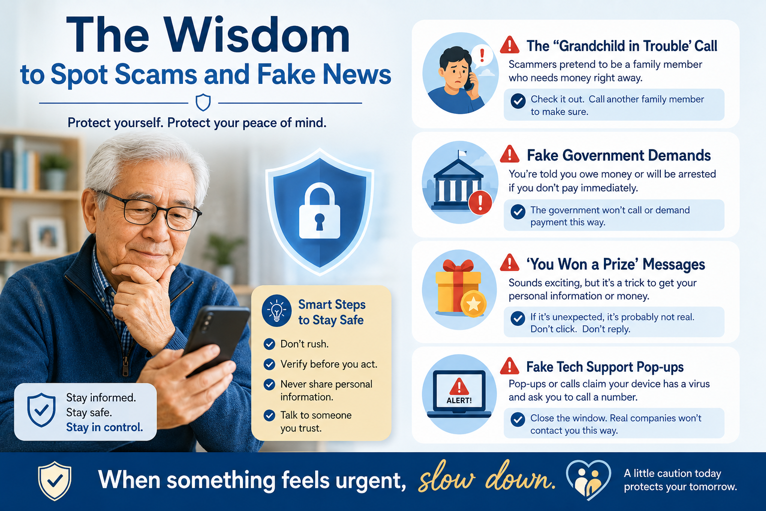 The Wisdom to Spot Scams and Fake News