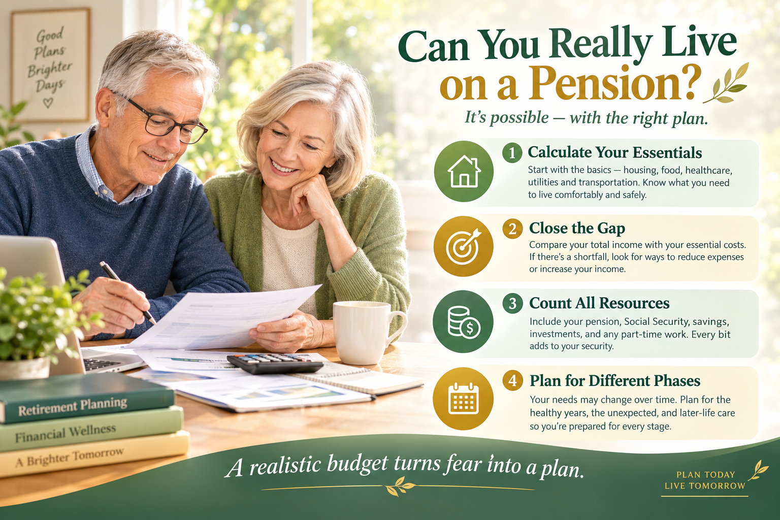 Can You Really Live on a Pension? A Realistic Look at Retirement Funds
