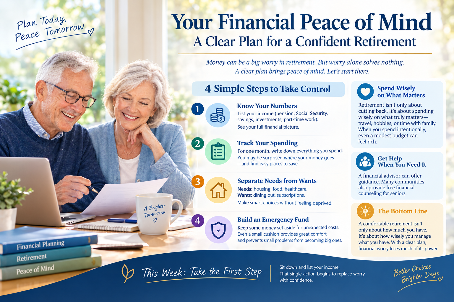 Where to Begin When You Worry About Money in Retirement